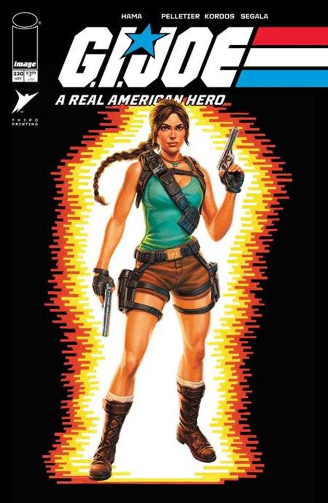 G.I. Joe A Real American Hero #330 3rd Printing Cover A Chris Mooneyham Action Figure Ronin Design Variant | L.A. Mood Comics and Games