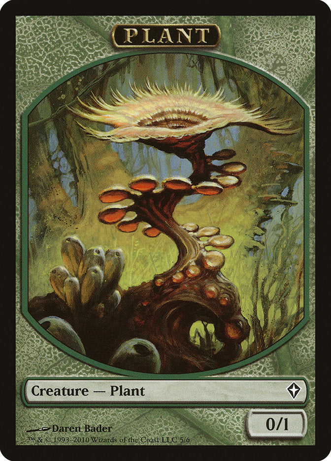 Plant Token [Worldwake Tokens] | L.A. Mood Comics and Games