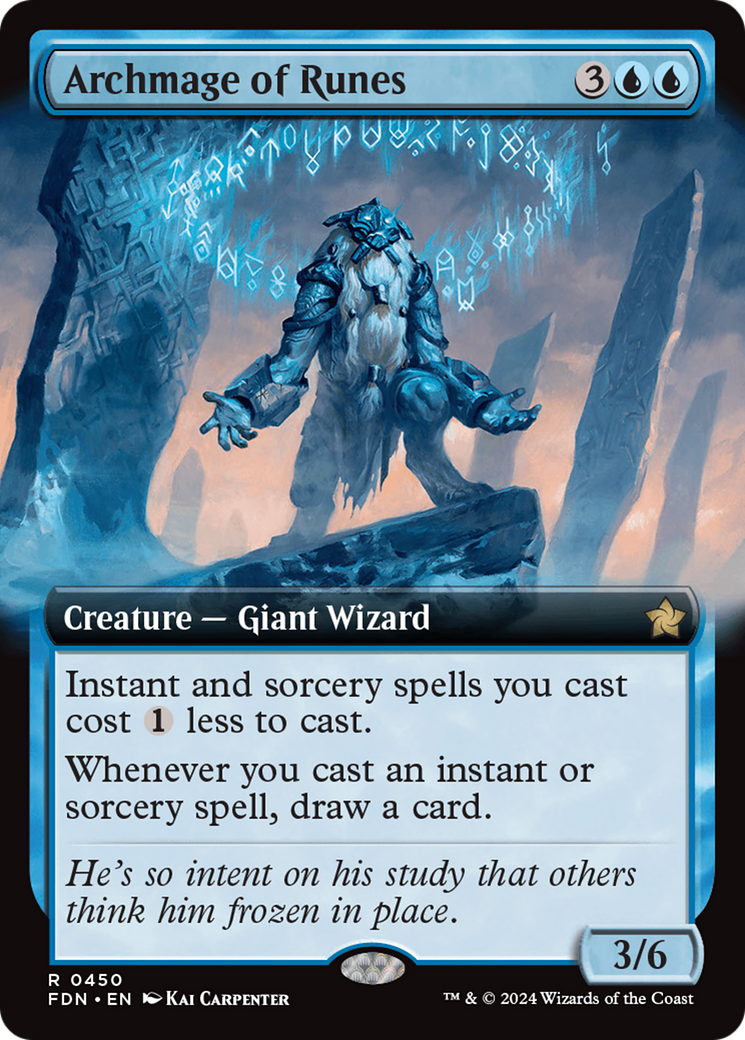 Archmage of Runes (Extended Art) [Foundations] | L.A. Mood Comics and Games