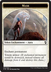 Mask // Soldier Double-Sided Token [Commander 2018 Tokens] | L.A. Mood Comics and Games