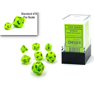 Mini Polyhedral 7pc Dice Set | L.A. Mood Comics and Games