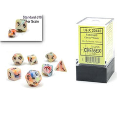 Mini Polyhedral 7pc Dice Set | L.A. Mood Comics and Games