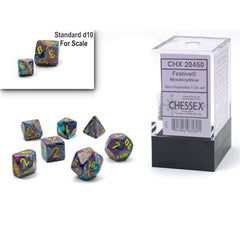 Mini Polyhedral 7pc Dice Set | L.A. Mood Comics and Games