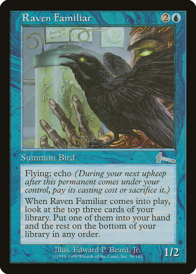 Raven Familiar [Urza's Legacy] | L.A. Mood Comics and Games