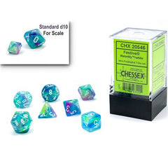 Mini Polyhedral 7pc Dice Set | L.A. Mood Comics and Games