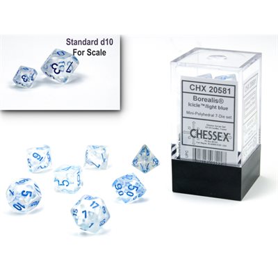 Mini Polyhedral 7pc Dice Set | L.A. Mood Comics and Games