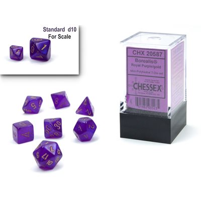 Mini Polyhedral 7pc Dice Set | L.A. Mood Comics and Games