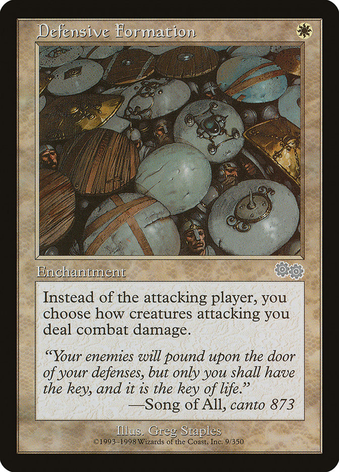 Defensive Formation [Urza's Saga] | L.A. Mood Comics and Games