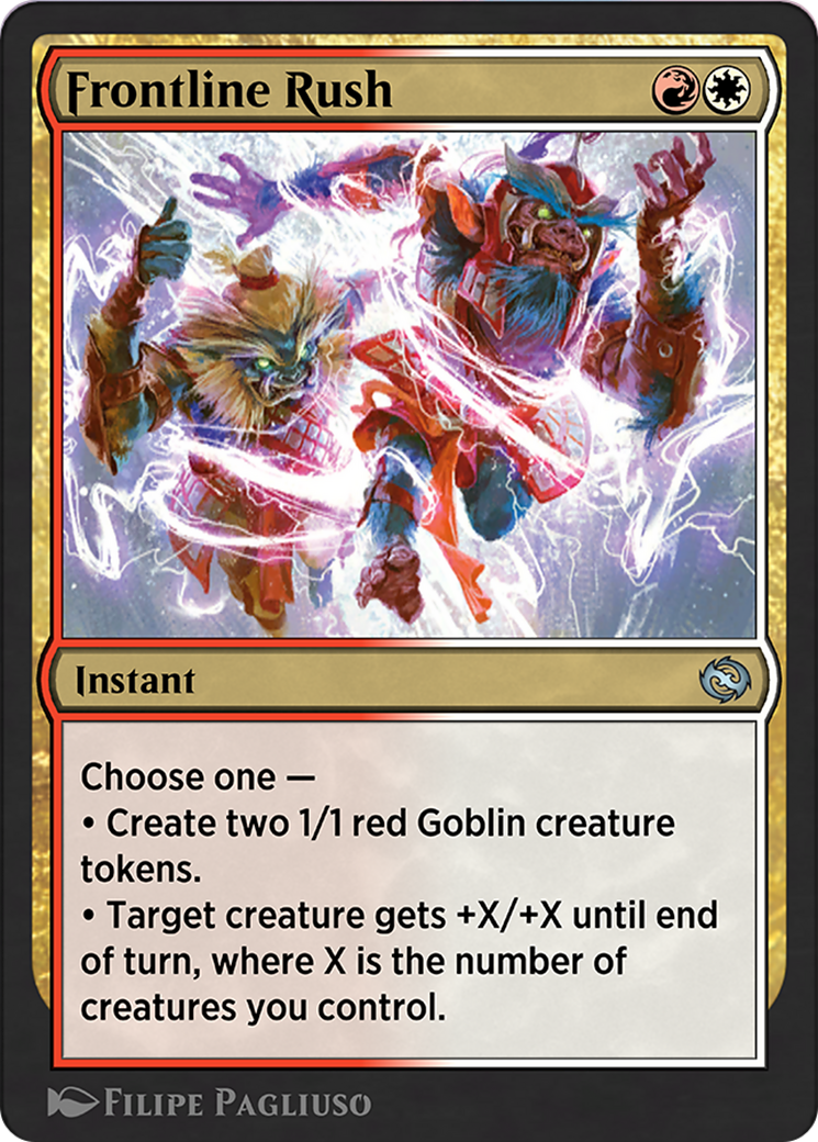 Frontline Rush [Tarkir: Dragonstorm] | L.A. Mood Comics and Games