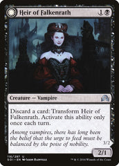 Heir of Falkenrath // Heir to the Night [Shadows over Innistrad] | L.A. Mood Comics and Games