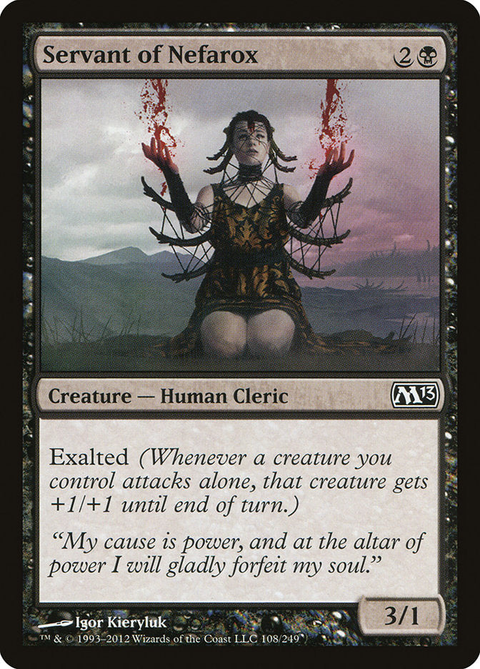 Servant of Nefarox [Magic 2013] | L.A. Mood Comics and Games