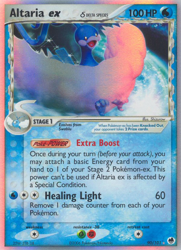 Altaria ex (90/101) (Delta Species) [EX: Dragon Frontiers] | L.A. Mood Comics and Games