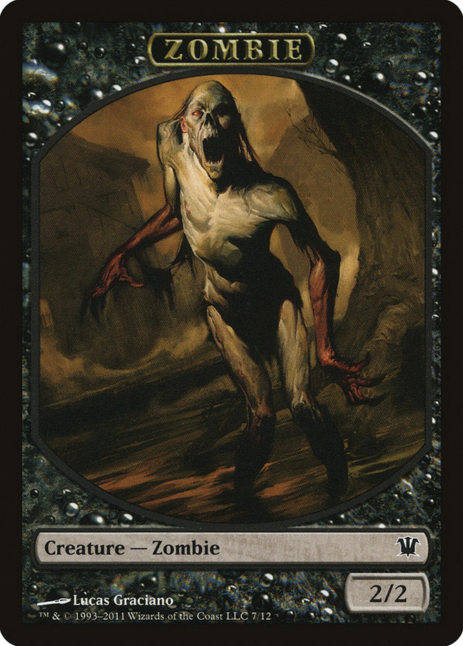 Zombie Token (7/12) [Innistrad Tokens] | L.A. Mood Comics and Games