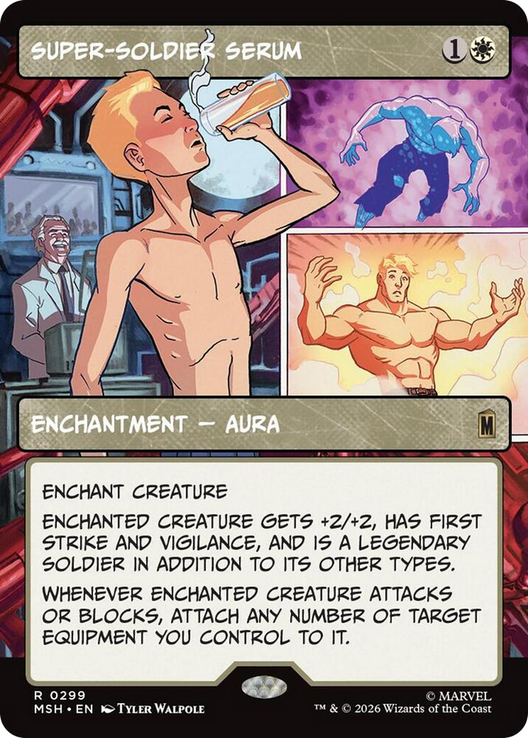 Super-Soldier Serum (Borderless) [Marvel Super Heroes] | L.A. Mood Comics and Games