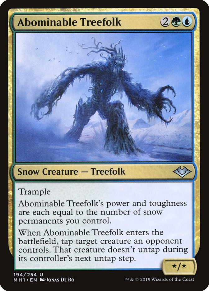 Abominable Treefolk [Modern Horizons] | L.A. Mood Comics and Games