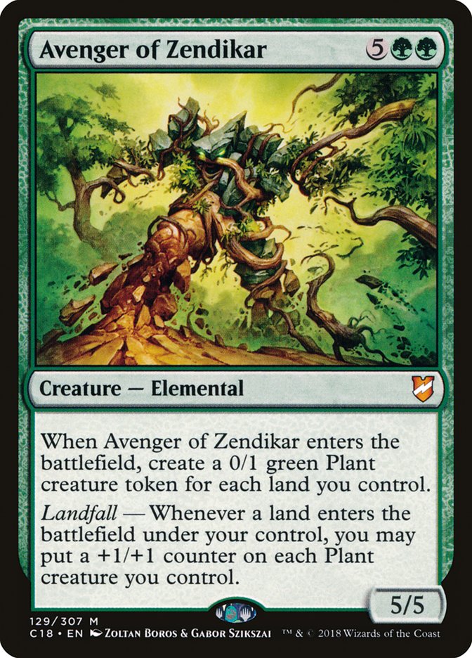 Avenger of Zendikar [Commander 2018] | L.A. Mood Comics and Games