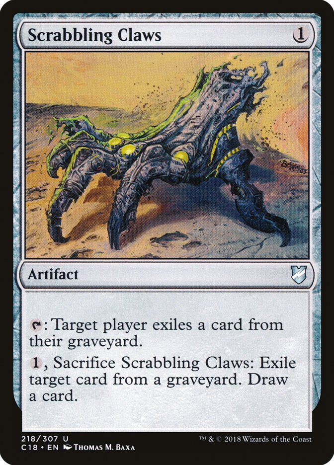 Scrabbling Claws [Commander 2018] | L.A. Mood Comics and Games