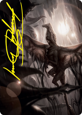 Shadrix Silverquill Art Card (Gold-Stamped Signature) [Strixhaven: School of Mages Art Series] | L.A. Mood Comics and Games