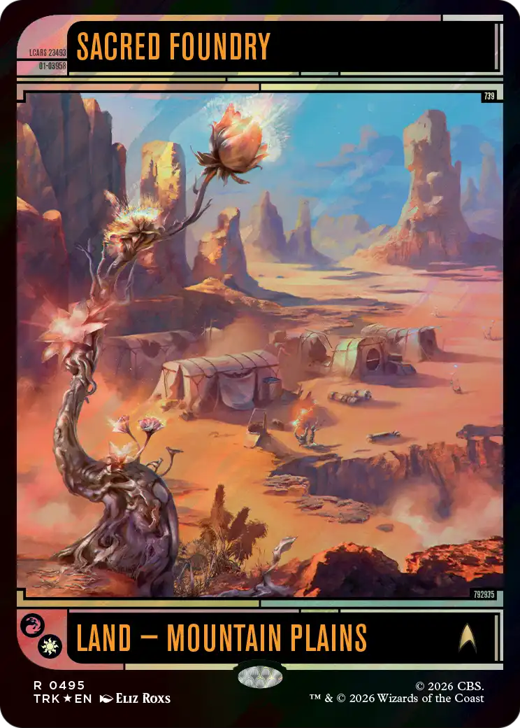 Sacred Foundry (Surge Foil) [Star Trek] | L.A. Mood Comics and Games