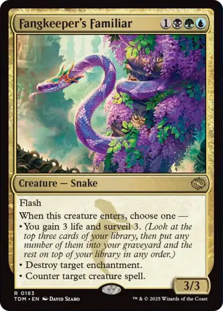 Fangkeeper's Familiar [Tarkir: Dragonstorm] | L.A. Mood Comics and Games