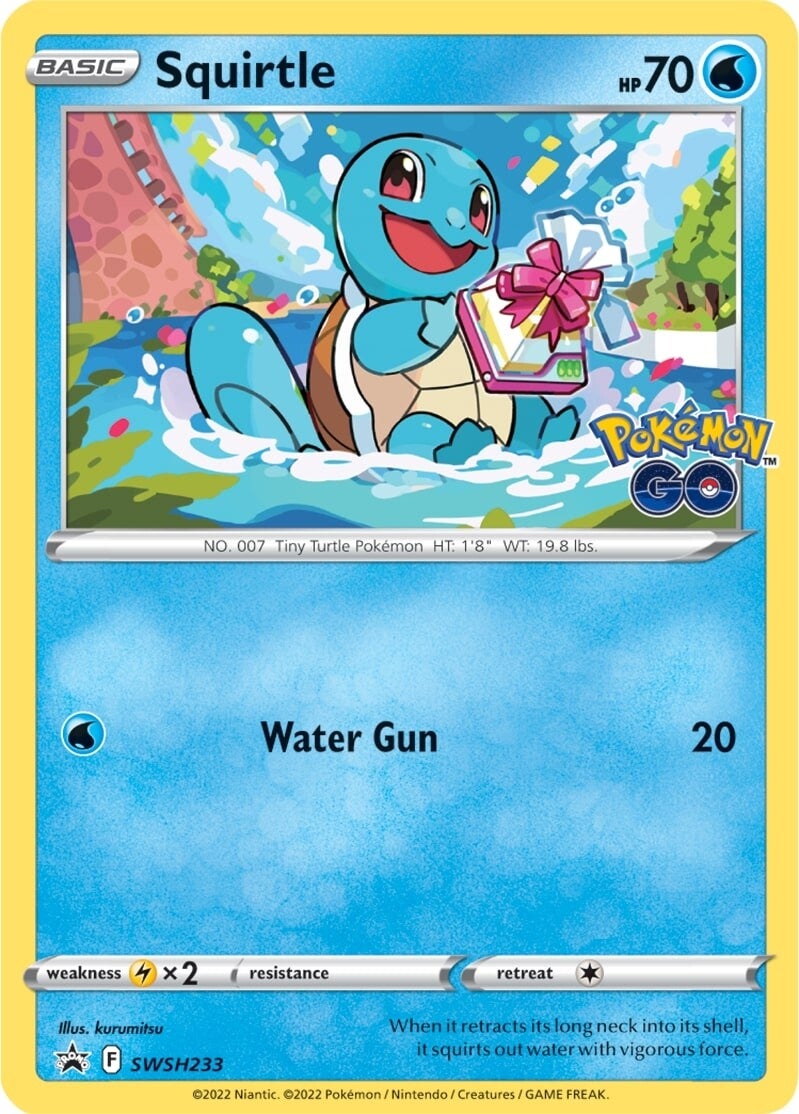 Squirtle (SWSH233) [Sword & Shield: Black Star Promos] | L.A. Mood Comics and Games