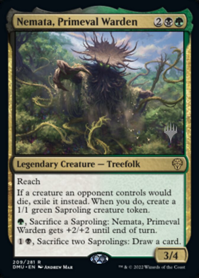 Nemata, Primeval Warden (Promo Pack) [Dominaria United Promos] | L.A. Mood Comics and Games