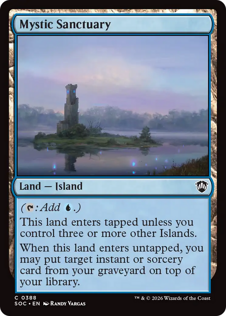 Mystic Sanctuary [Secrets of Strixhaven Commander] | L.A. Mood Comics and Games