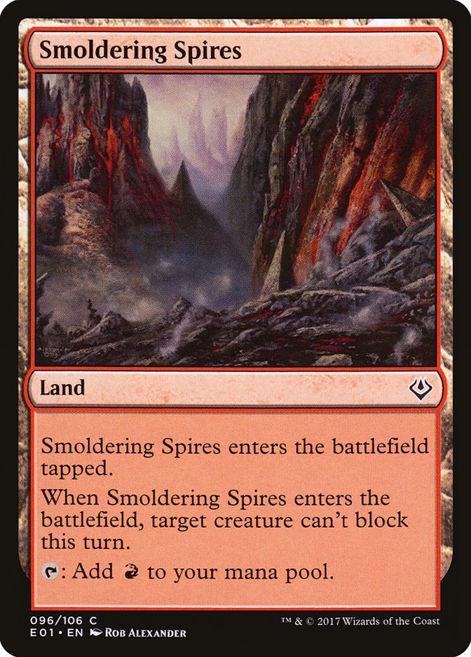 Smoldering Spires [Archenemy: Nicol Bolas] | L.A. Mood Comics and Games