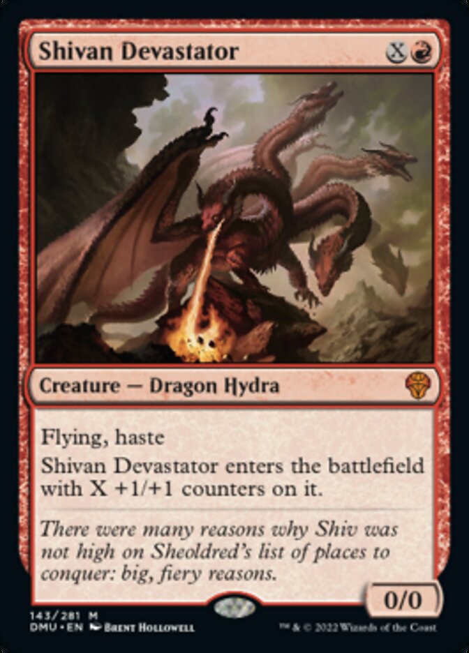 Shivan Devastator [Dominaria United] | L.A. Mood Comics and Games