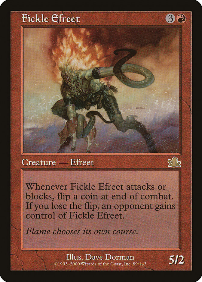 Fickle Efreet [Prophecy] | L.A. Mood Comics and Games