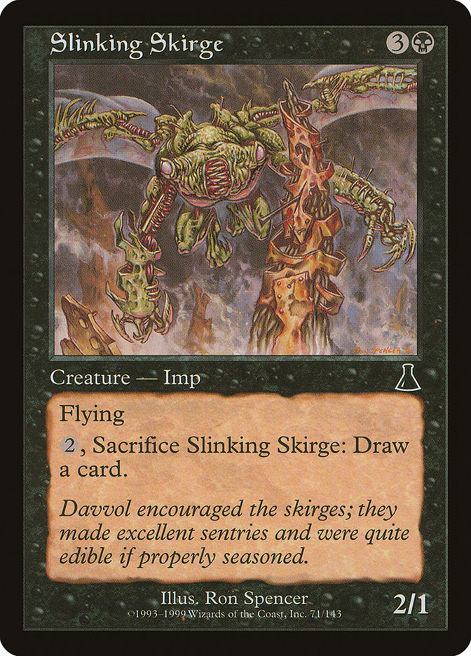 Slinking Skirge [Urza's Destiny] | L.A. Mood Comics and Games