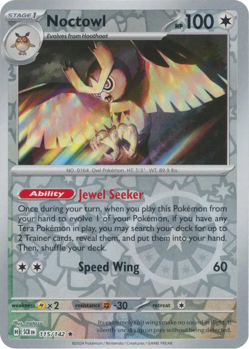 Noctowl (115/142) [Scarlet & Violet: Stellar Crown] | L.A. Mood Comics and Games