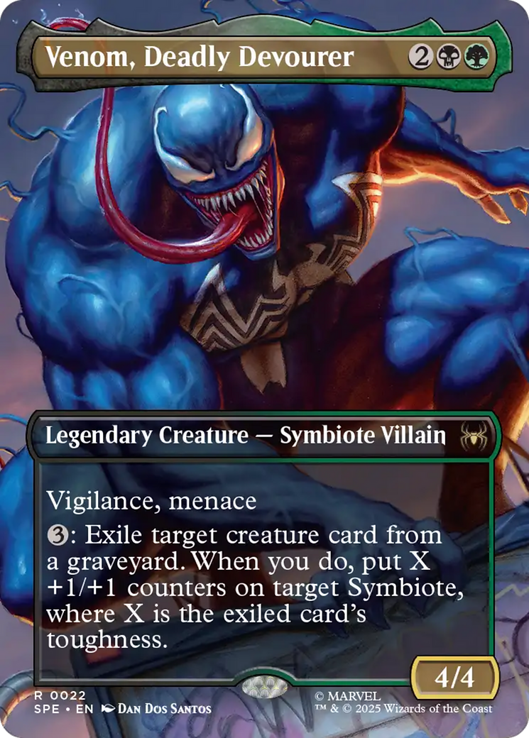 Venom, Deadly Devourer (Borderless) [Marvel's Spider-Man: Eternal-Legal] | L.A. Mood Comics and Games