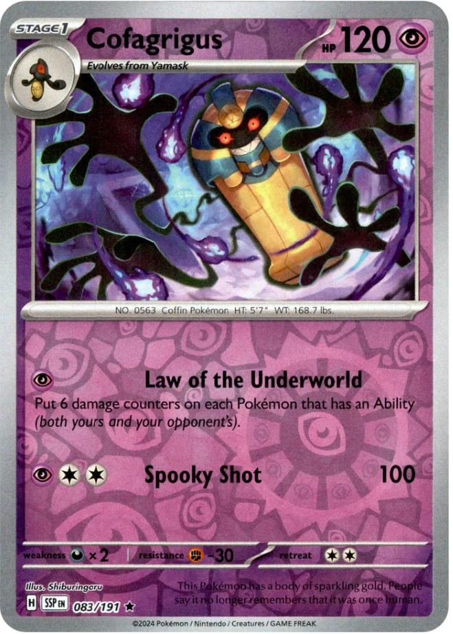 Cofagrigus (083/191) [Scarlet & Violet: Surging Sparks] | L.A. Mood Comics and Games