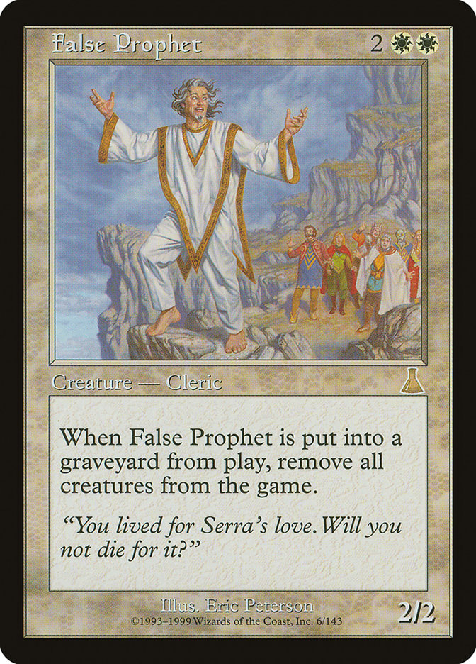 False Prophet [Urza's Destiny] | L.A. Mood Comics and Games