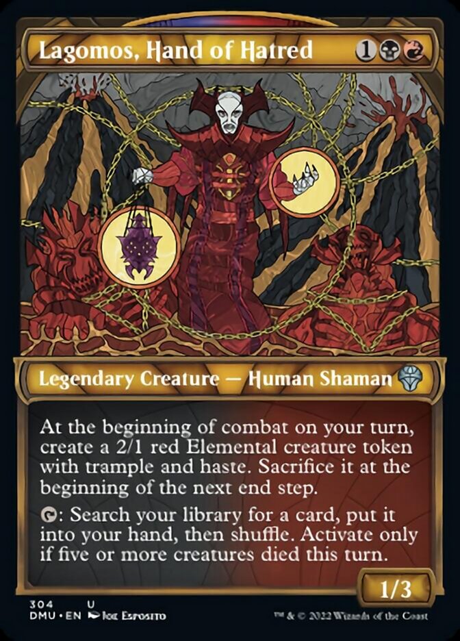 Lagomos, Hand of Hatred (Showcase) [Dominaria United] | L.A. Mood Comics and Games