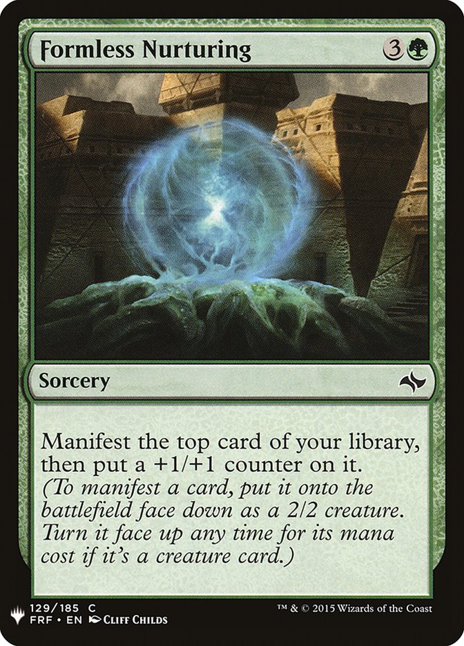 Formless Nurturing [Mystery Booster] | L.A. Mood Comics and Games