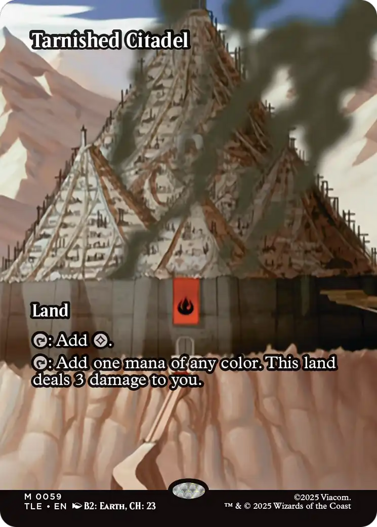 Tarnished Citadel (Borderless) [Avatar: The Last Airbender: Eternal-Legal] | L.A. Mood Comics and Games