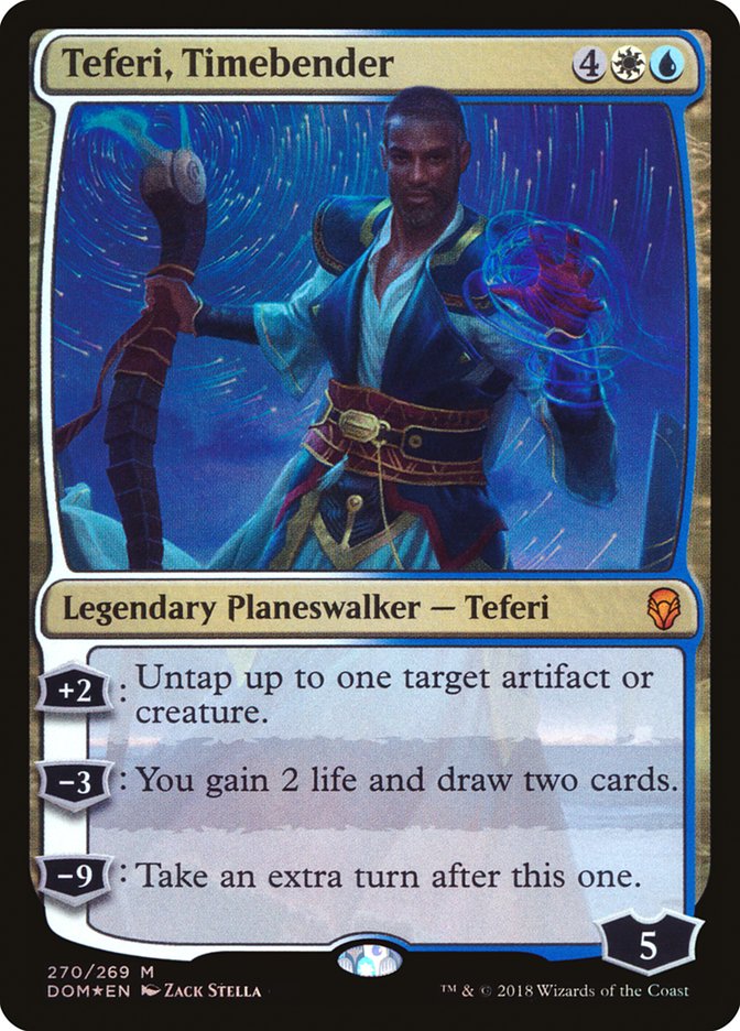 Teferi, Timebender [Dominaria] | L.A. Mood Comics and Games