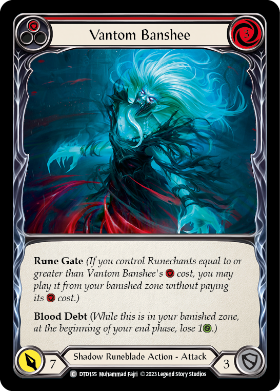 Vantom Banshee (Red) [DTD155] (Dusk Till Dawn) | L.A. Mood Comics and Games