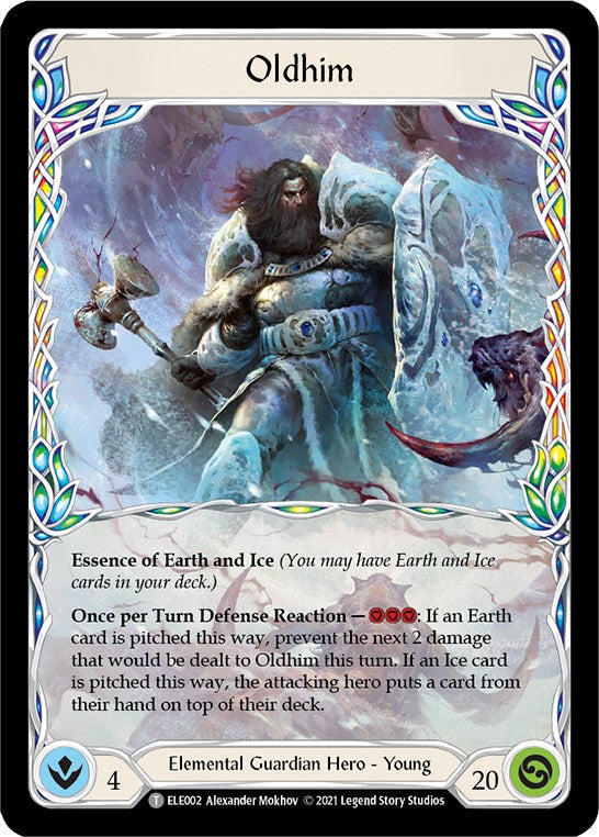 Oldhim, Grandfather of Eternity // Oldhim [ELE001 // ELE002] (Tales of Aria) | L.A. Mood Comics and Games