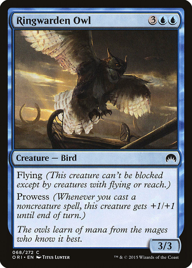 Ringwarden Owl [Magic Origins] | L.A. Mood Comics and Games
