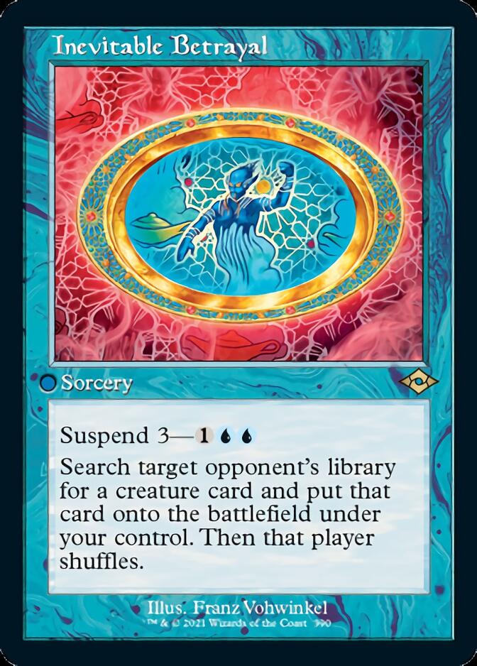 Inevitable Betrayal (Retro Foil Etched) [Modern Horizons 2] | L.A. Mood Comics and Games