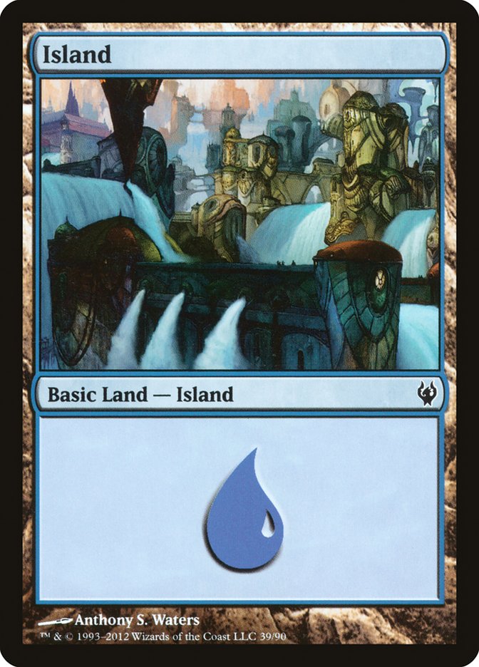 Island (39) [Duel Decks: Izzet vs. Golgari] | L.A. Mood Comics and Games