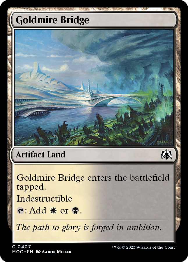 Goldmire Bridge [March of the Machine Commander] | L.A. Mood Comics and Games
