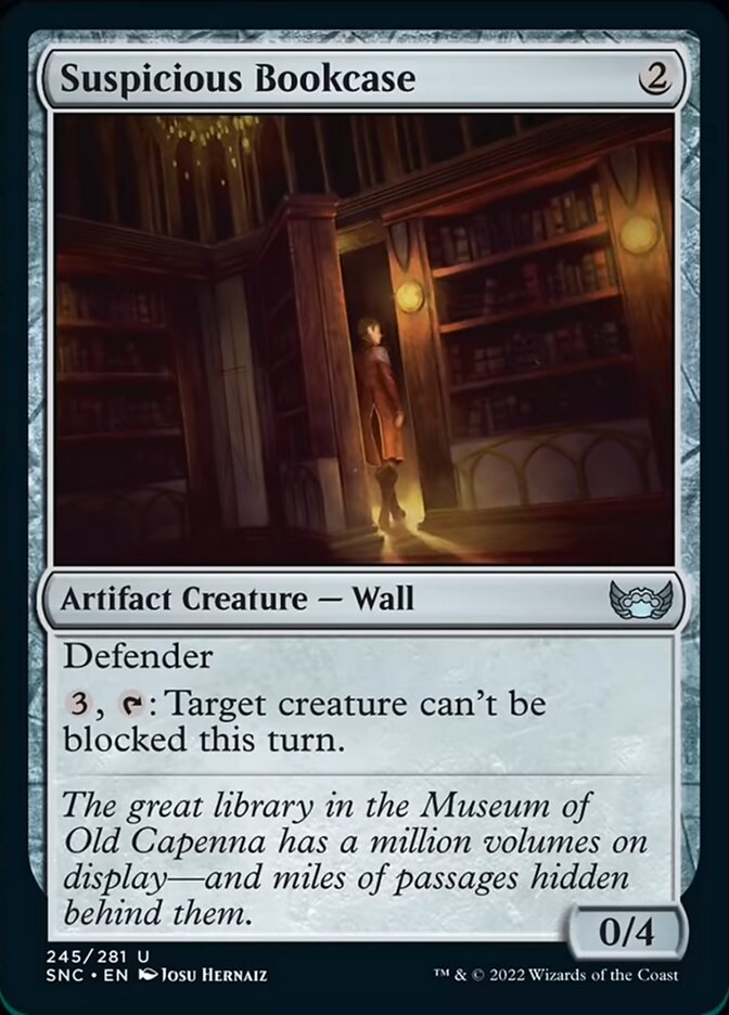 Suspicious Bookcase [Streets of New Capenna] | L.A. Mood Comics and Games