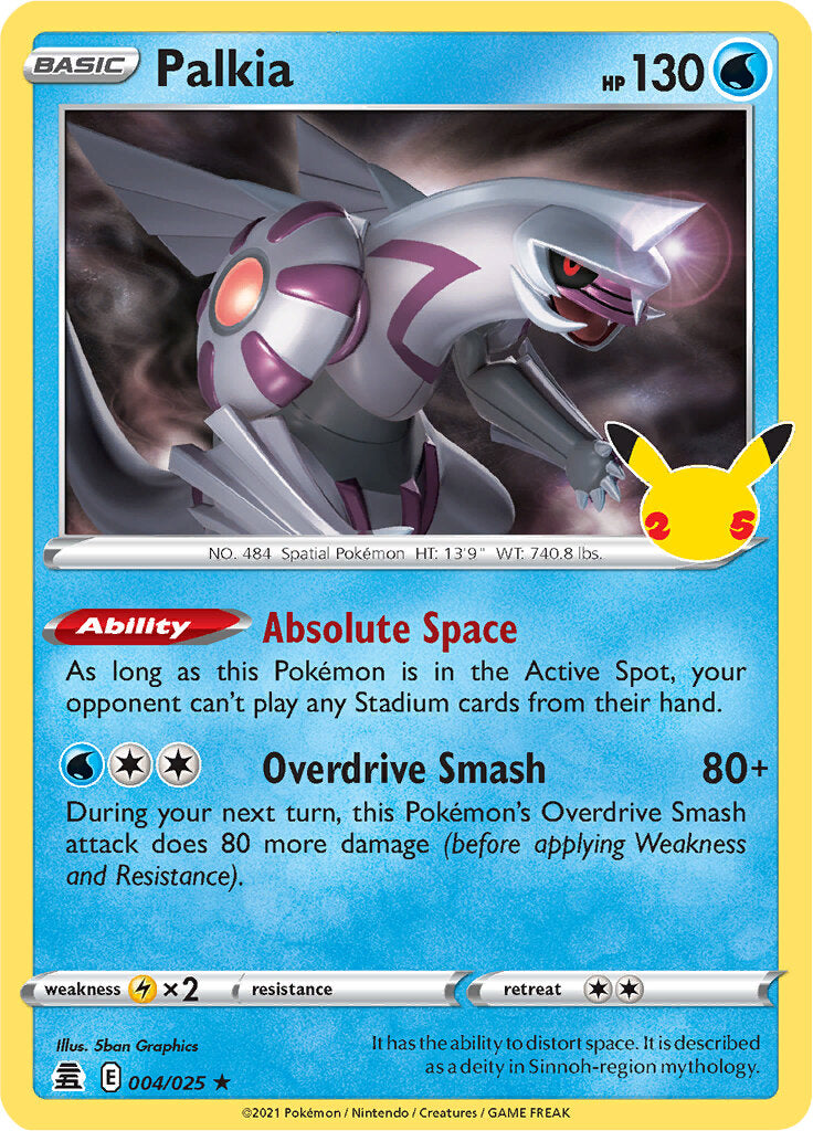 Palkia (004/025) [Celebrations: 25th Anniversary] | L.A. Mood Comics and Games