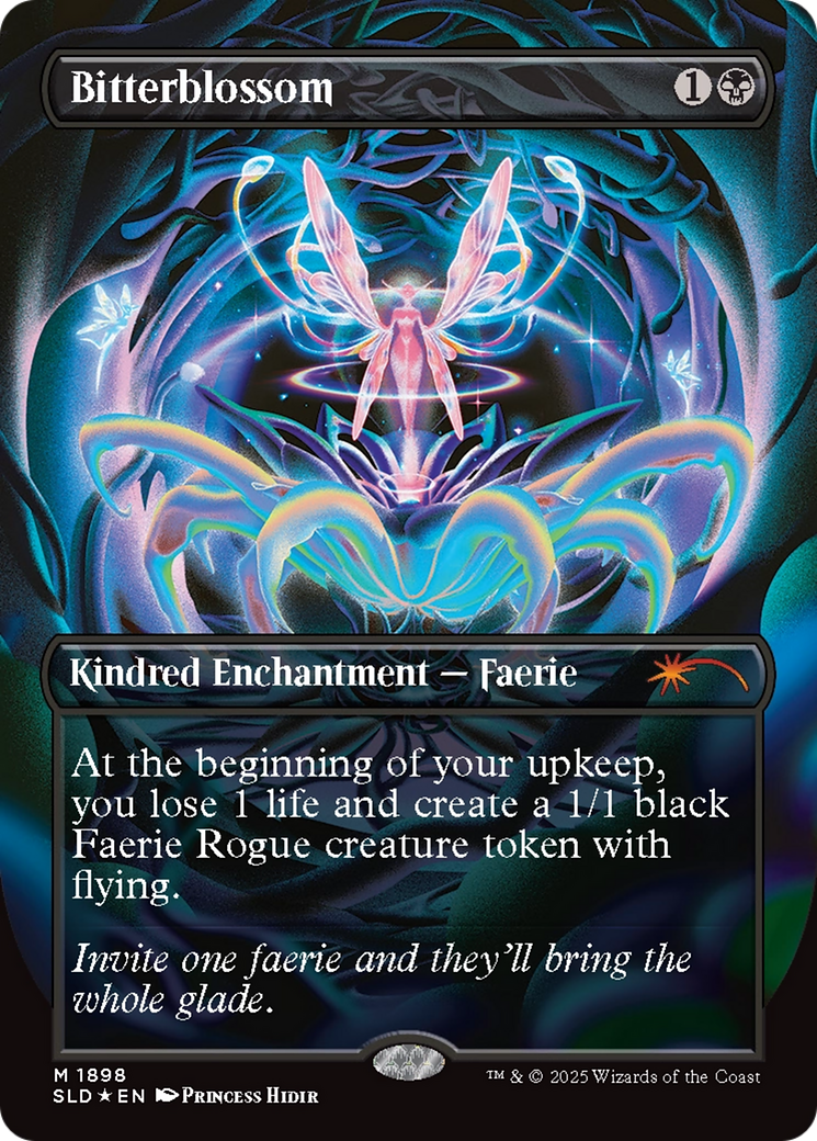 Bitterblossom (Double Rainbow Foil) [Secret Lair Drop Series] | L.A. Mood Comics and Games