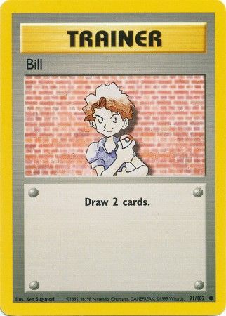 Bill (91/102) [Base Set Unlimited] | L.A. Mood Comics and Games