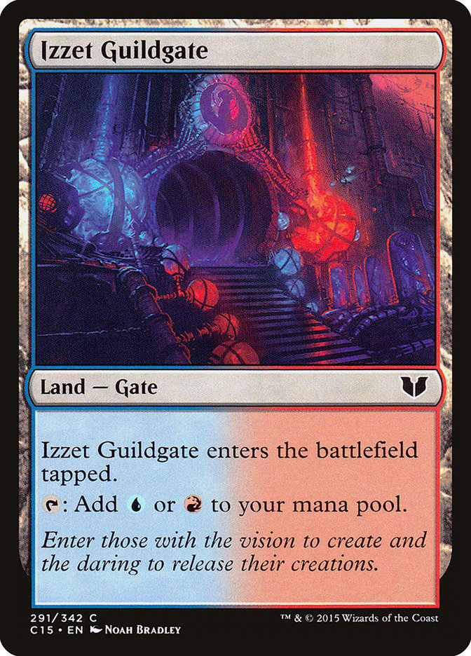Izzet Guildgate [Commander 2015] | L.A. Mood Comics and Games